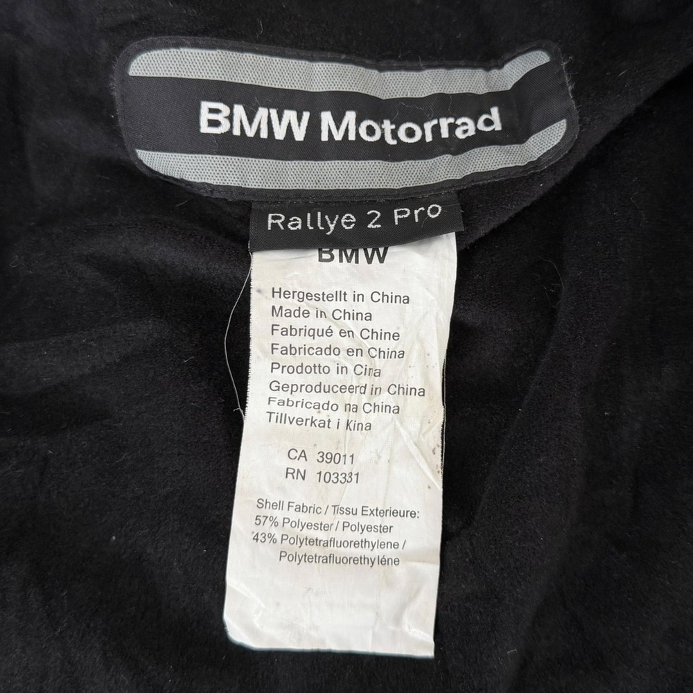 BMW Motorrad Rallye 2 Pro Jacket Mens 46R Gray GORE-TEX Armored Touring - Picture 10 of 12